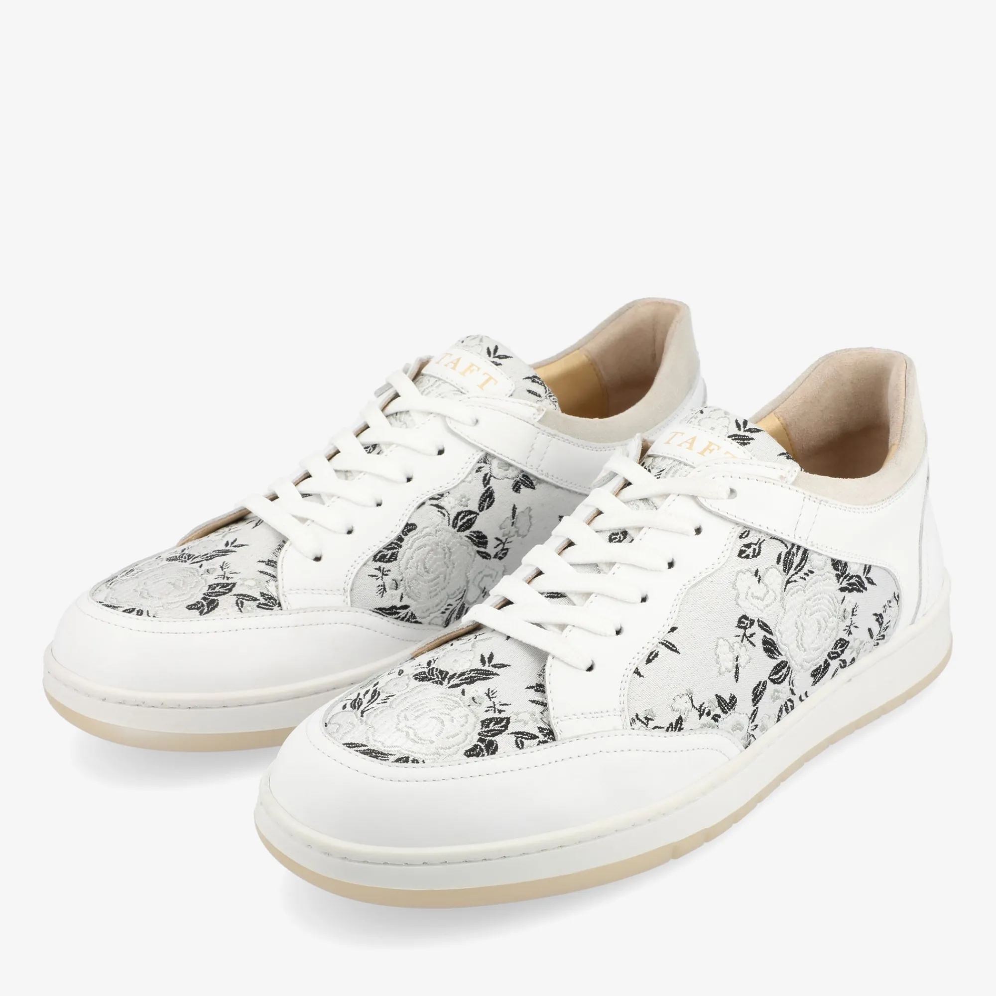 Fashion TAFT Rapido Low In Eden Blanc - White Casual Shoes For Men |