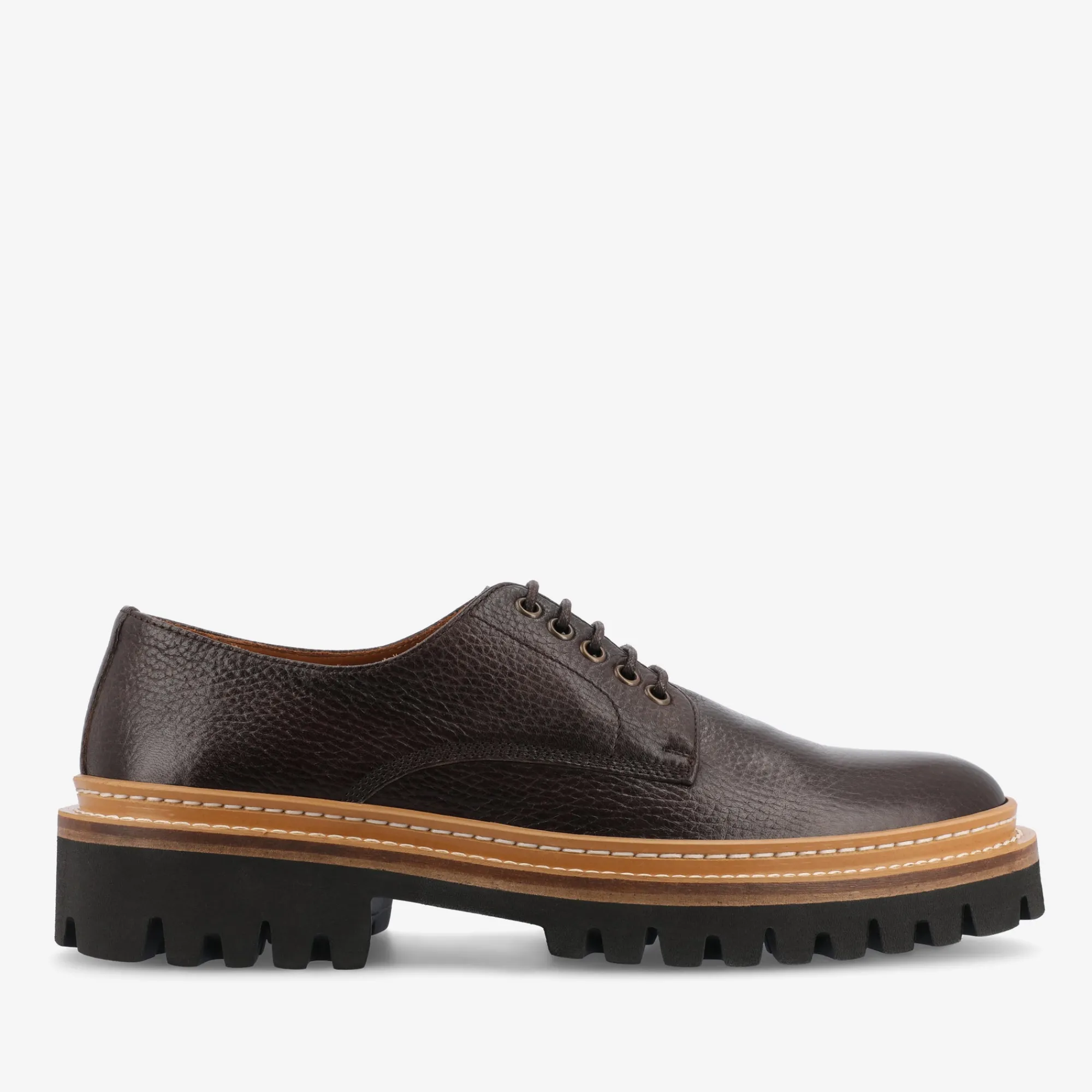 Cheap TAFT The Country Derby In Coffee - Brown Mens Formal Shoe |