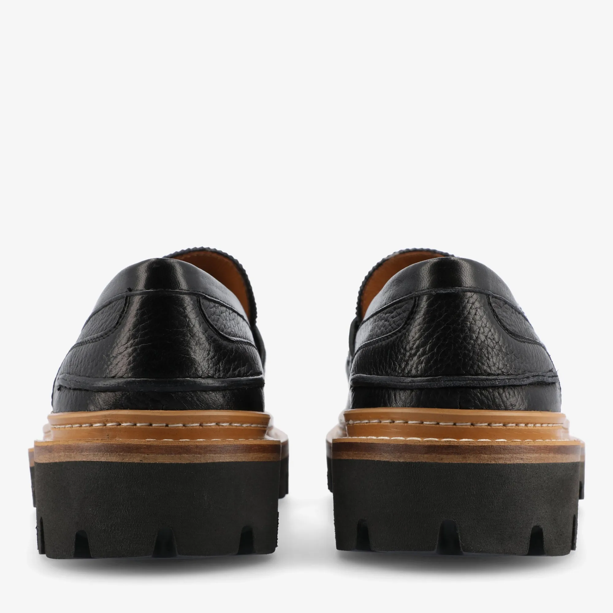 Cheap TAFT The Country Loafer - Black Designer Loafer |