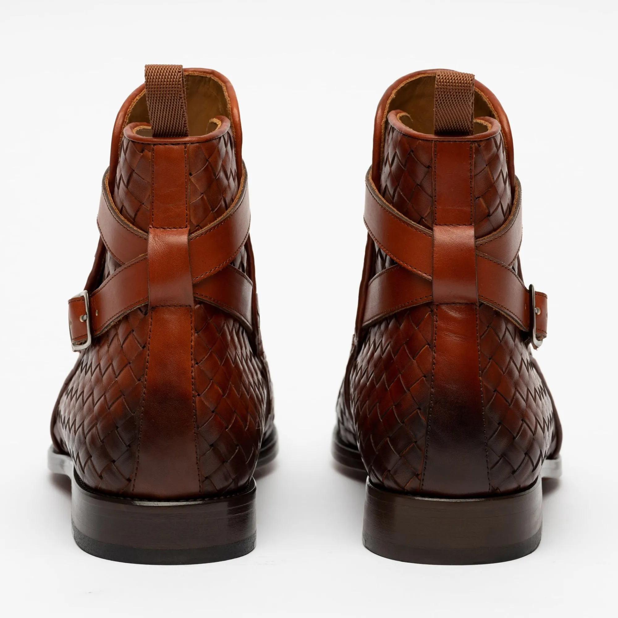 Online TAFT The Dylan Boot - Woven Leather Boot |