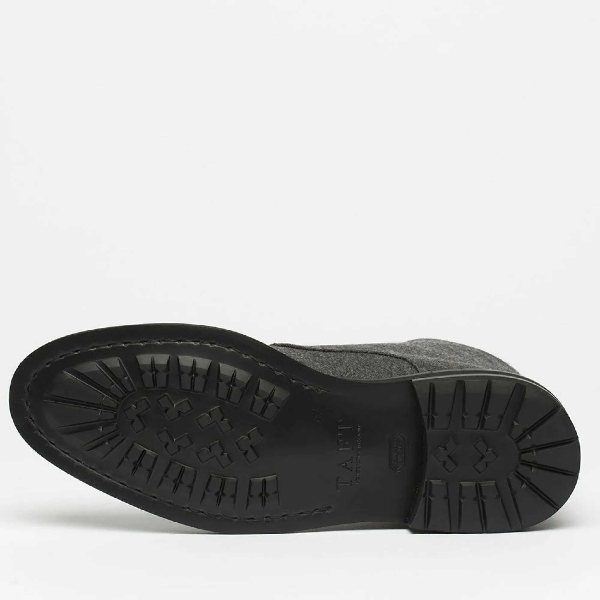 New TAFT The Jack Boot - Grey / Oxblood Leather |