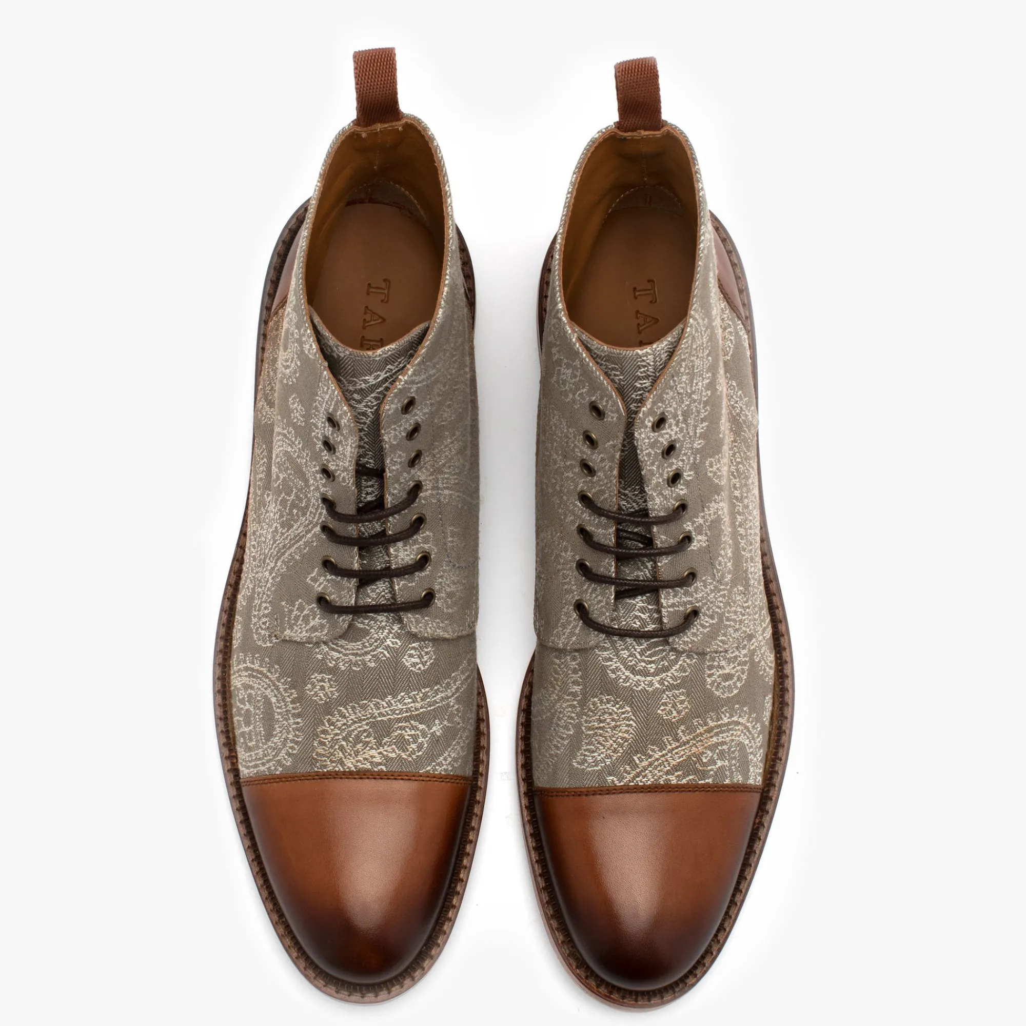 Sale TAFT The Jack Boot In Taupe Paisley |