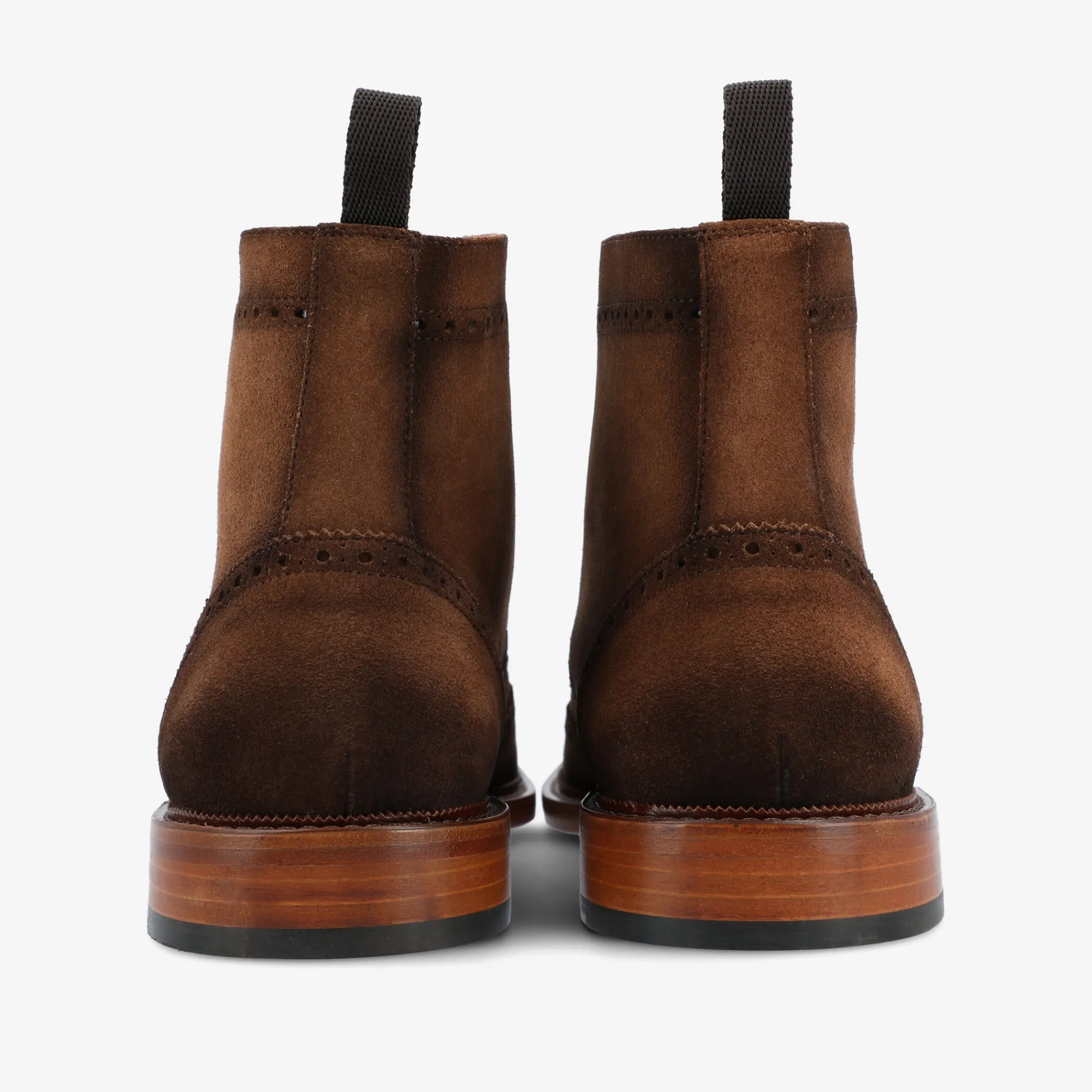 Outlet TAFT The Mack Boot In Brown - Suede Boots |