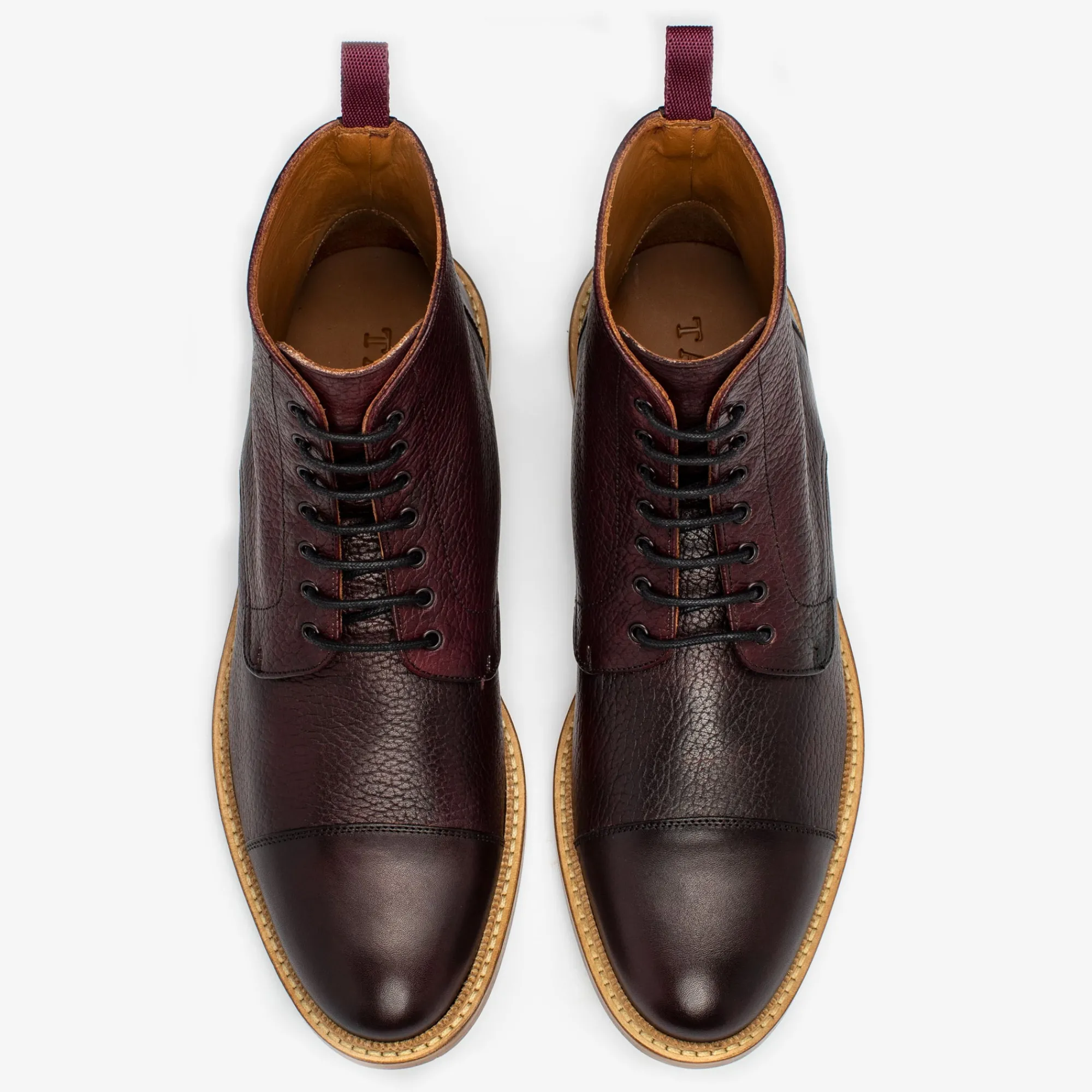 Clearance TAFT The Rome Boot - Men'S Oxblood Boots |