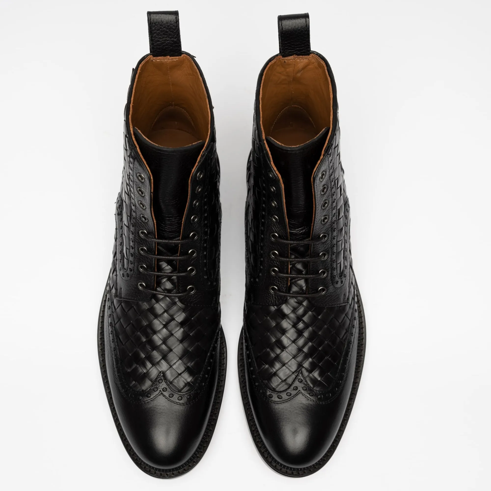 New TAFT The Saint Boot In Black - Men'S Leather Dress Boot