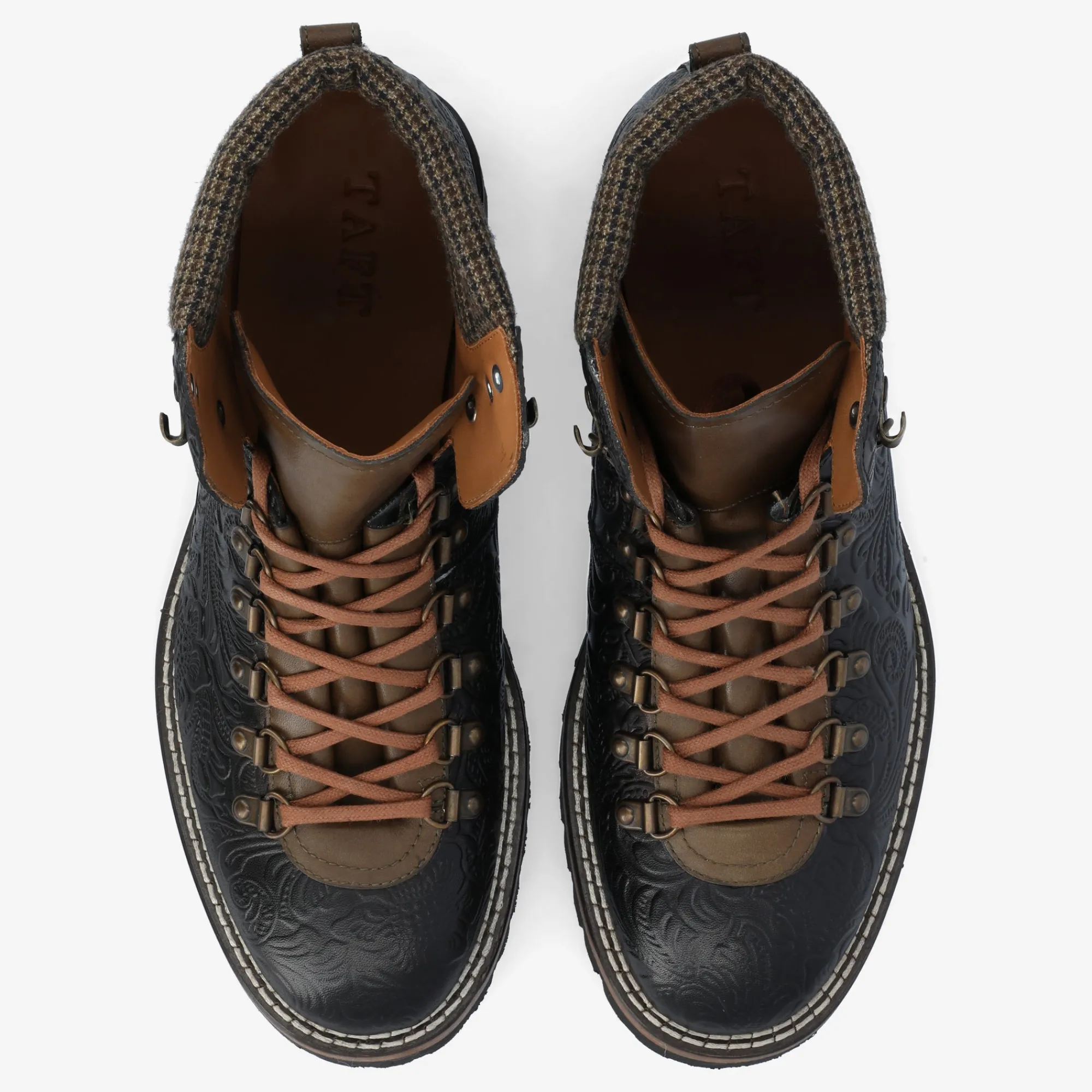 Best Sale TAFT The Viking Boot In Black Floral |