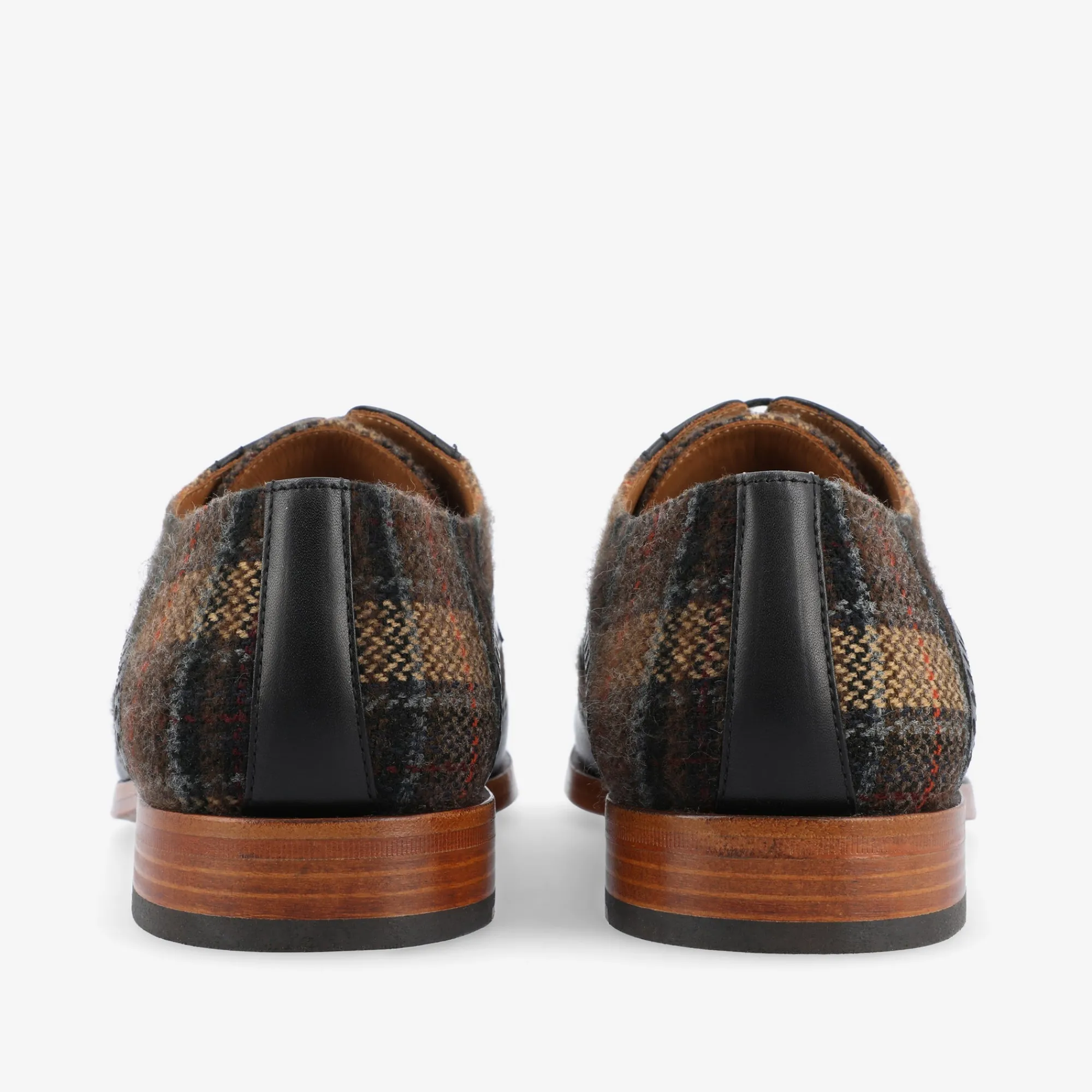 Flash Sale TAFT The Wallace Shoe In Brown Tartan |